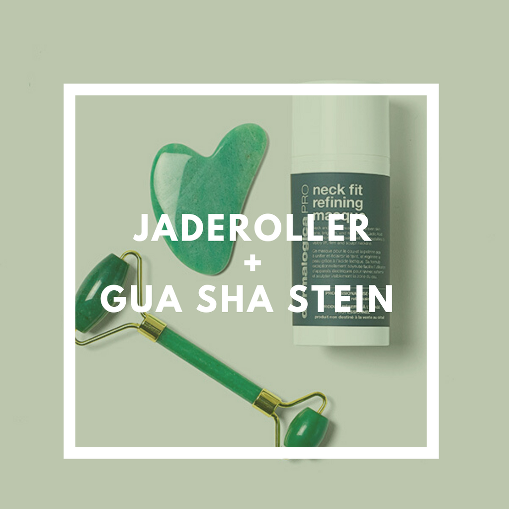 Jaderoller + Gua Sha Stein